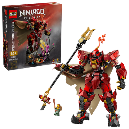 LEGO 71846 Ninjago The Fire Knight Mech Building Set (996 Pieces) - Jaiman Toys