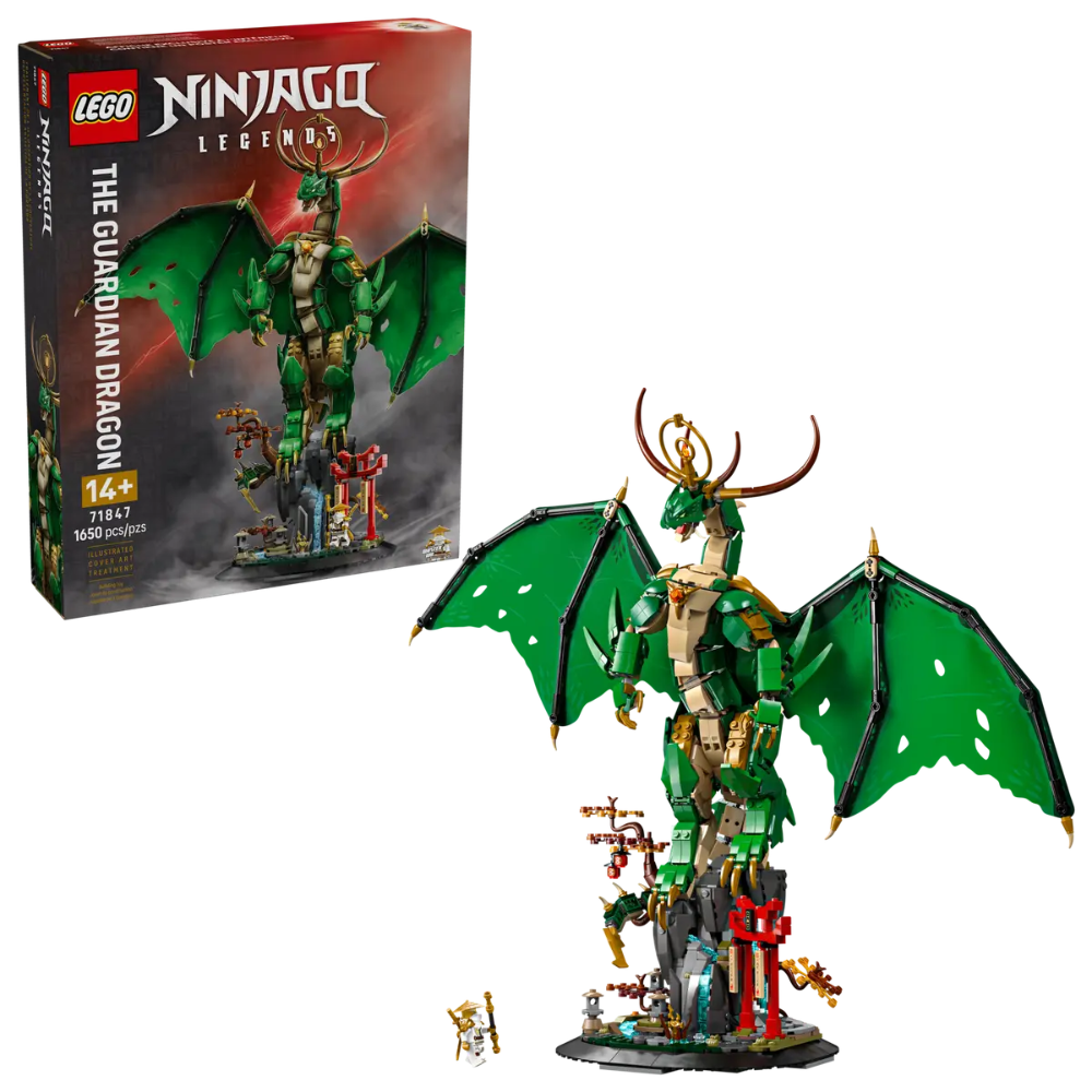 LEGO 71847 NINJAGO The Guardian Dragon Building Set (1650 Pieces) - Jaiman Toys