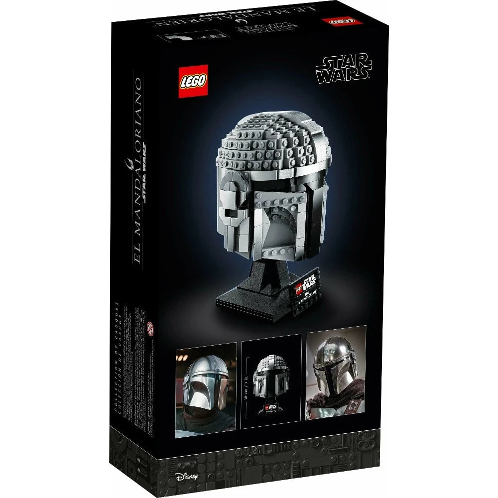 LEGO Star Wars The Mandalorian Helmet 75328 Buildable Model Kit, Display Collectible Decoration Set for Adults, Men, Women, Mom, Dad, Collectible Gift Idea - Jaiman Toys