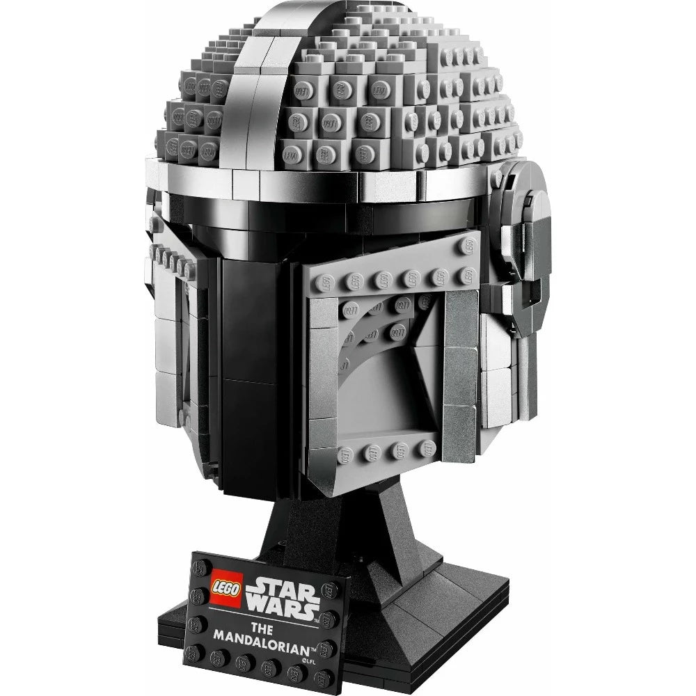 LEGO Star Wars The Mandalorian Helmet 75328 Buildable Model Kit, Display Collectible Decoration Set for Adults, Men, Women, Mom, Dad, Collectible Gift Idea - Jaiman Toys