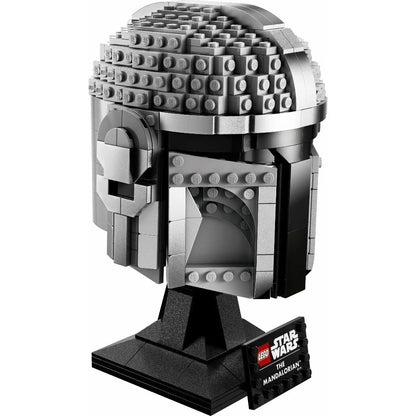 LEGO Star Wars The Mandalorian Helmet 75328 Buildable Model Kit, Display Collectible Decoration Set for Adults, Men, Women, Mom, Dad, Collectible Gift Idea - Jaiman Toys