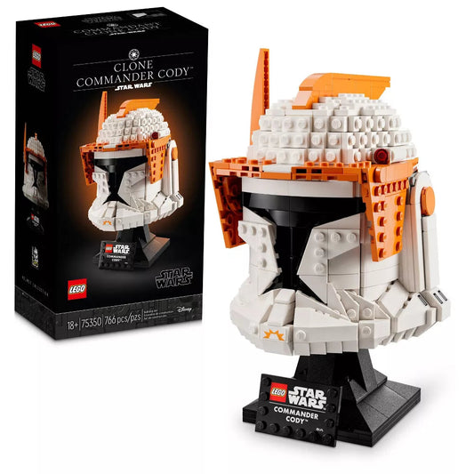 LEGO 75350 Clone Commander Cody Helmet- Featuring Authentic Details, Office Decor Display Model - Jaiman Toys