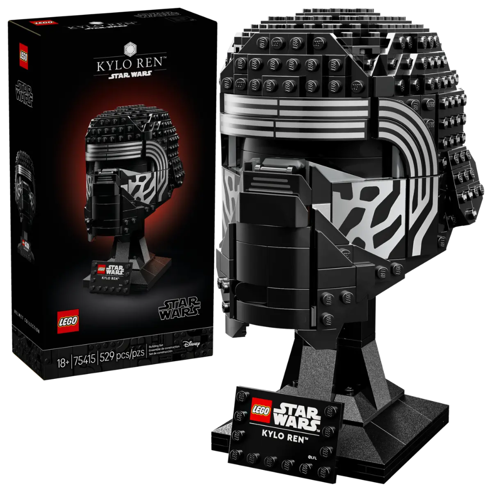 LEGO 75415 Star Wars The Force Awakens Kylo Ren Helmet Building Set (529 Pieces) - Jaiman Toys