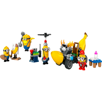 LEGO Despicable Me 4 Minions and Banana Car Toy 75580 Building Blocks Toys for 6+ Gift for Boys and Girls