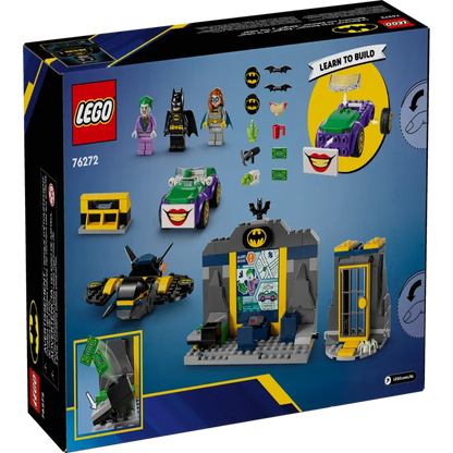 Unleash Gotham's Secrets LEGO 76272 The Batcave with Batman, Batgirl, and The Joker - 184 Pieces