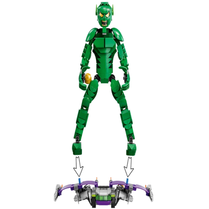 Lego 76284 Super Heroes Green Goblin Construction Figure 471 Pieces