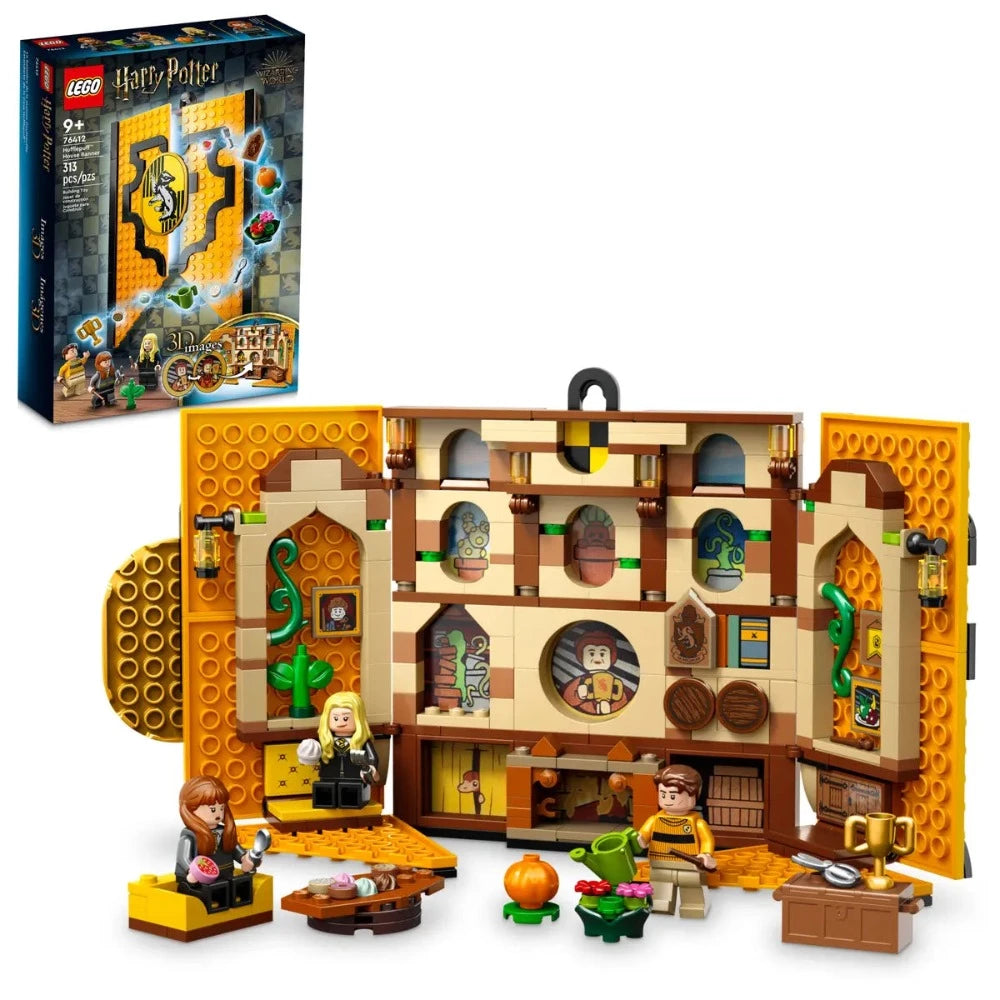 LEGO 76412 Harry Potter Hufflepuff House Banner Building Toy Set (313 Pcs) - Jaiman Toys