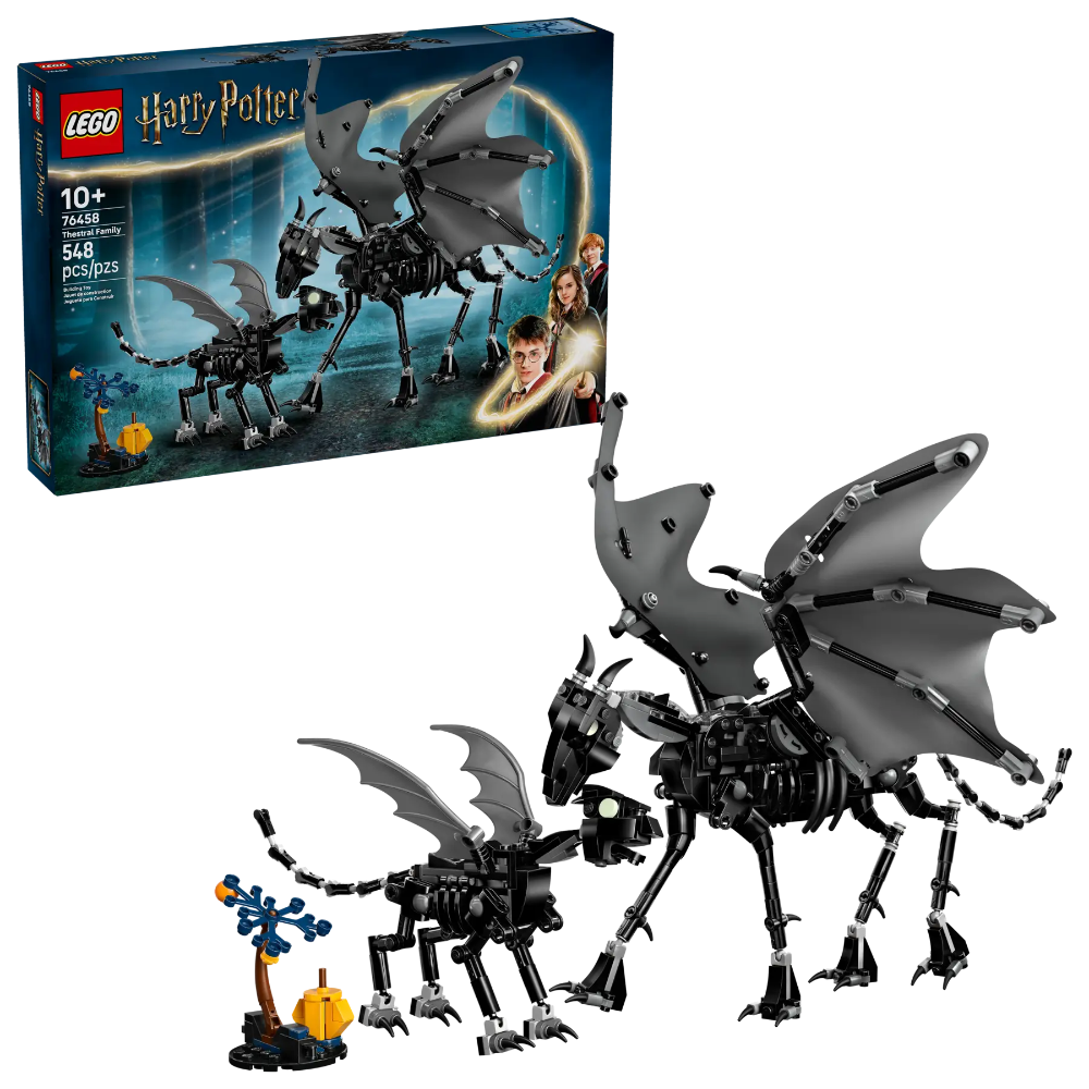 LEGO Harry Potter Thestral Family, Mythical Creature Toy Figures 76458 Building Blocks Toys for 10+ Gift for Boys and Girls - Jaiman Toys