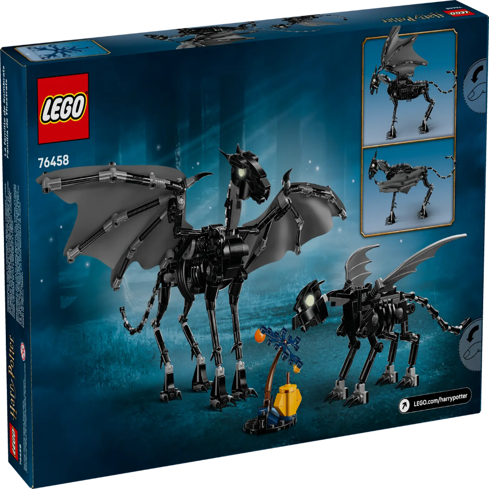 LEGO Harry Potter Thestral Family, Mythical Creature Toy Figures 76458 Building Blocks Toys for 10+ Gift for Boys and Girls - Jaiman Toys
