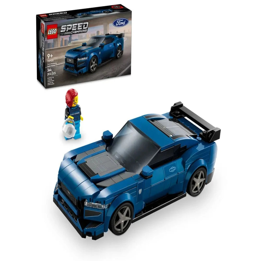 LEGO Speed Champions Ford Mustang Dark Horse Sports Car 76920 - Jaiman Toys