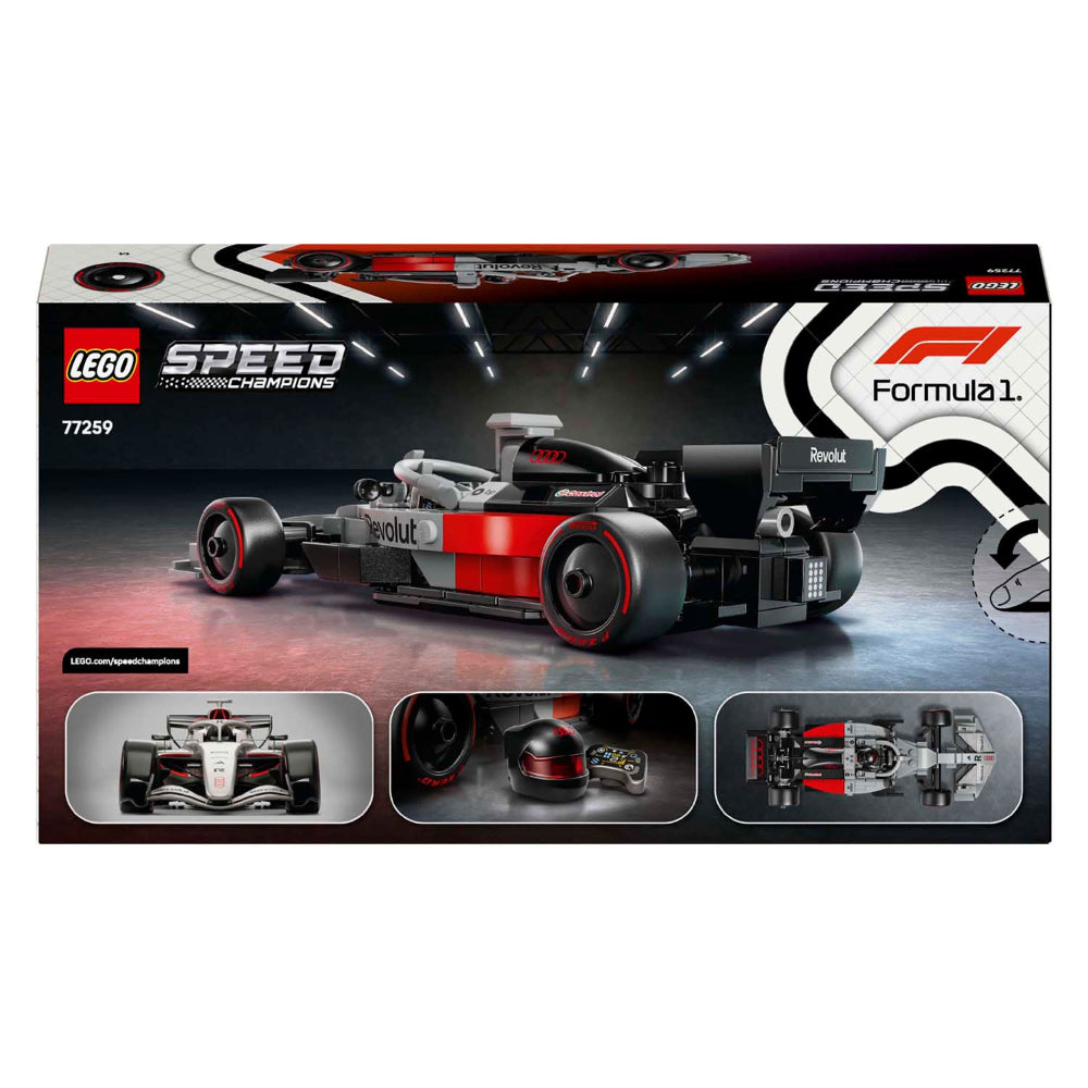 LEGO 77259 Speed Champions Audi Revolut F1 Team R26 Formula 1 Car – 216 Pieces Building Set