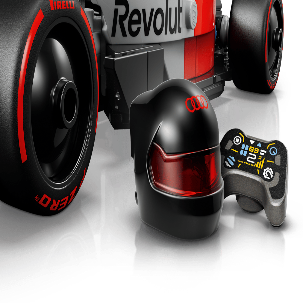 LEGO 77259 Speed Champions Audi Revolut F1 Team R26 Formula 1 Car – 216 Pieces Building Set