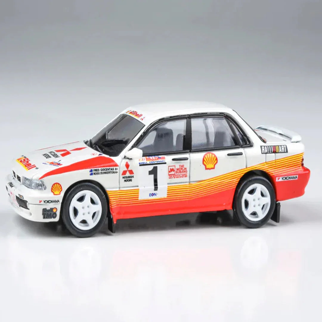 PARA64 1:64 Mitsubishi Lancer Evolution Rally Diecast Model – Classic Racing Livery Collectible