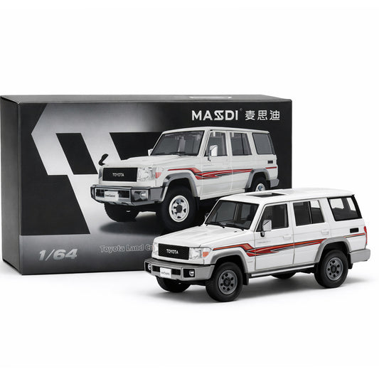 MASSDI Toyota Land Cruiser LC76 1994 Diecast Model 1:64 Scale – Premium SUV Collectible Replica