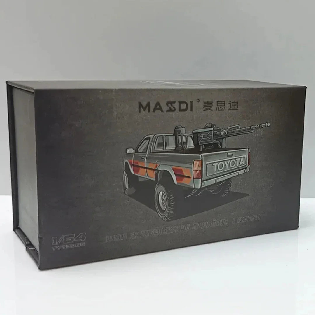 MASSDI Toyota Hilux Off-Road Pickup Diecast Model 1:64 Scale – Premium Rugged Truck Collectible Replica