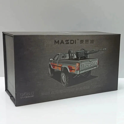 MASSDI Toyota Hilux Off-Road Pickup Diecast Model 1:64 Scale – Premium Rugged Truck Collectible Replica