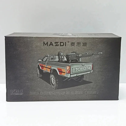 MASSDI Toyota Hilux Off-Road Pickup Diecast Model 1:64 Scale – Premium Rugged Truck Collectible Replica