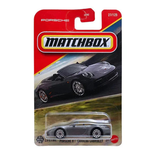 Matchbox 1:64 PORSCHE 911 CARRERA CABRIOLET Diecast Car Model -JBP06 - Jaiman Toys