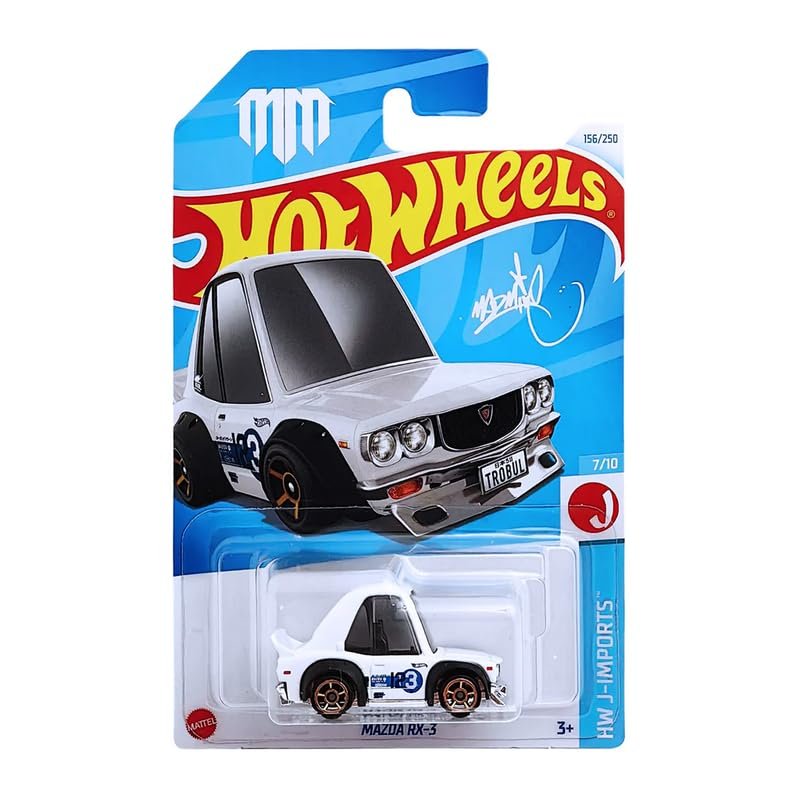 Hot Wheels Mazda RX-3 White)