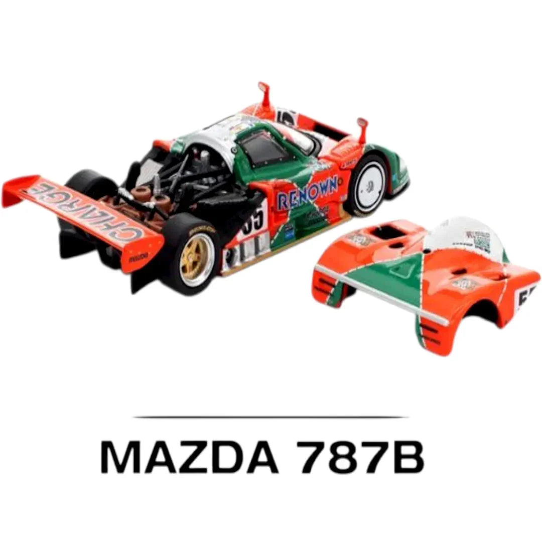 POP RACE PR64-301 Mazda 787B Renown 1:64 Diecast Model – Diecast