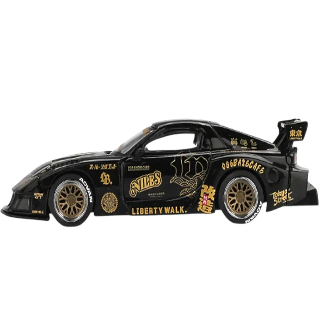 MINI GT 1:64 Mazda RX-7 FD LB Super Silhouette Black & Gold