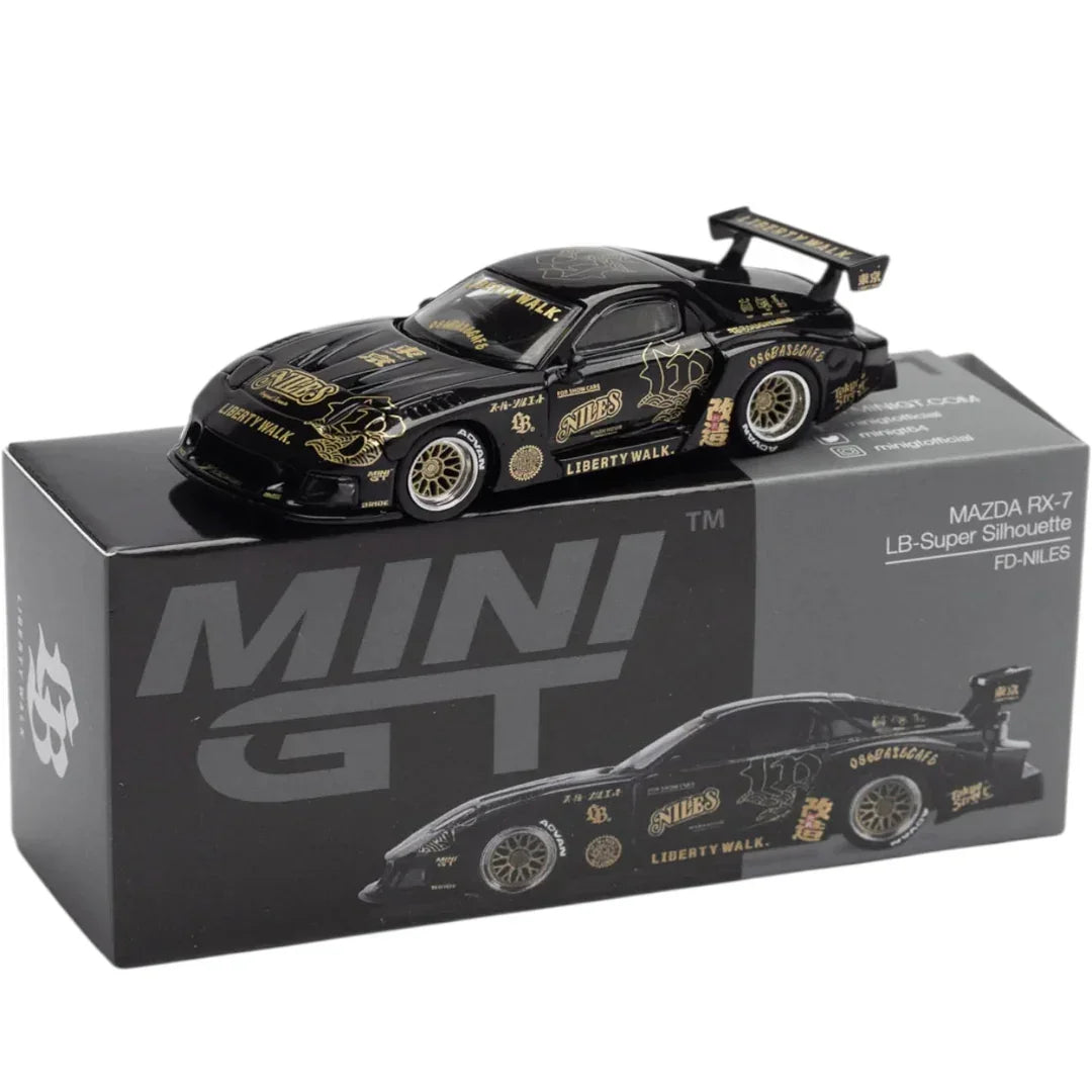 【新品未開封】LIBERTY WALK ゴールドミニカーセット rx-7 新品未開封 リバティウォーク 京都限定版 RX7 ゴールド INNO64 MAZDA