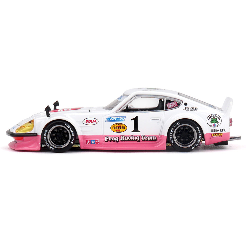 Kaido House x MINI GT 1:64 Nissan Fairlady Z Tamiya x Kaido House "The Frog" V1 | KHMG263 | Collector Box | BGX
