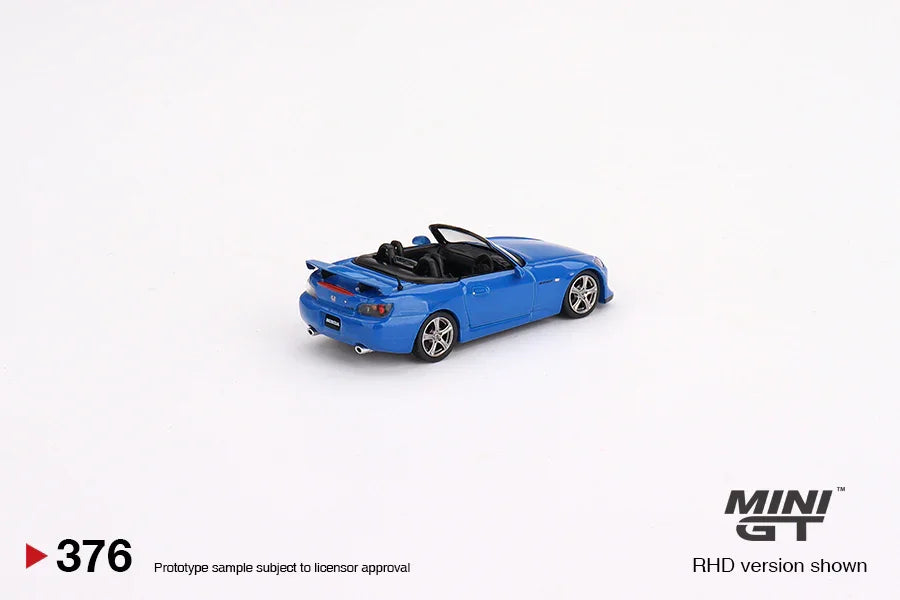 Mini GT 1:64 Racing Duo – Honda S2000 (AP2) Type S Apex Blue & Blister- Mercedes-Benz 190E 2.5-16 Evolution II Astral Silver Diecast Models