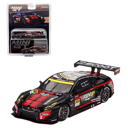 MINI GT 1:64 NISSAN GT-R R35 NISMO GT3 2023 SUPER GT SERIES #360 RUNUP RIVAUX GT-R (MGT00754)