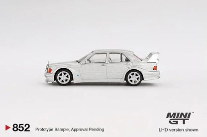 MINI GT 1:64 (Blister)-Subaru Impreza WRC99 #23 2000 Acropolis Rally LHD + Mercedes-Benz 190E 2.5-16 Evolution II -- Astral Silver