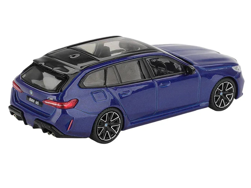 Mini GT 1:64 Scale BMW M5 Touring Blue Die-Cast Model Car | Collector