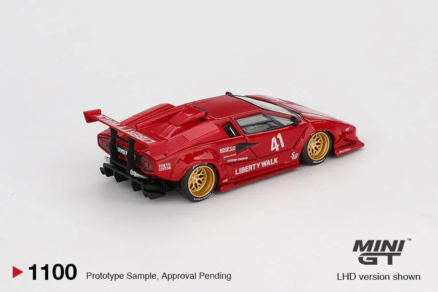 mini GT - LBWK Countach LB-ER34 セット MINI GT 1:64 Lamborghini Countach LB-WORKS Red – Liberty Walk
