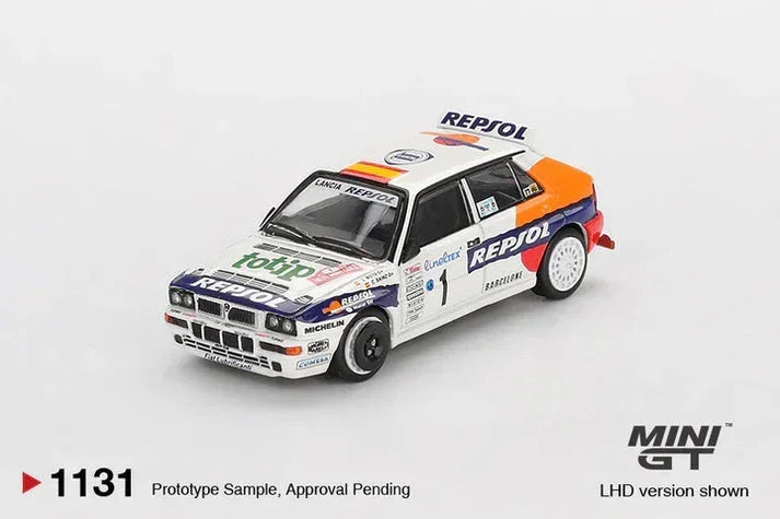 Mini GT 1:64 Blister-Lancia Delta Integrale Evoluzione No.1 Monte