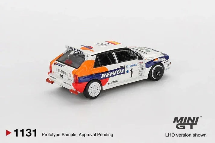 Mini GT 1:64 Blister-Lancia Delta Integrale Evoluzione No.1 Monte
