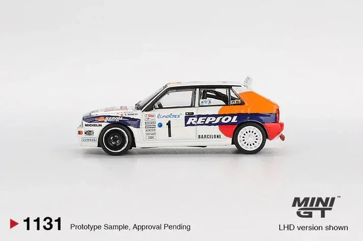 Mini GT 1:64 Blister-Lancia Delta Integrale Evoluzione No.1 Monte