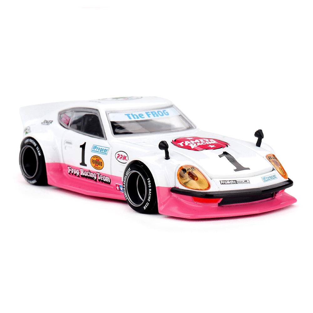 Kaido House x MINI GT 1:64 Nissan Fairlady Z Tamiya x Kaido House "The Frog" V1 | KHMG263 | Collector Box | BGX