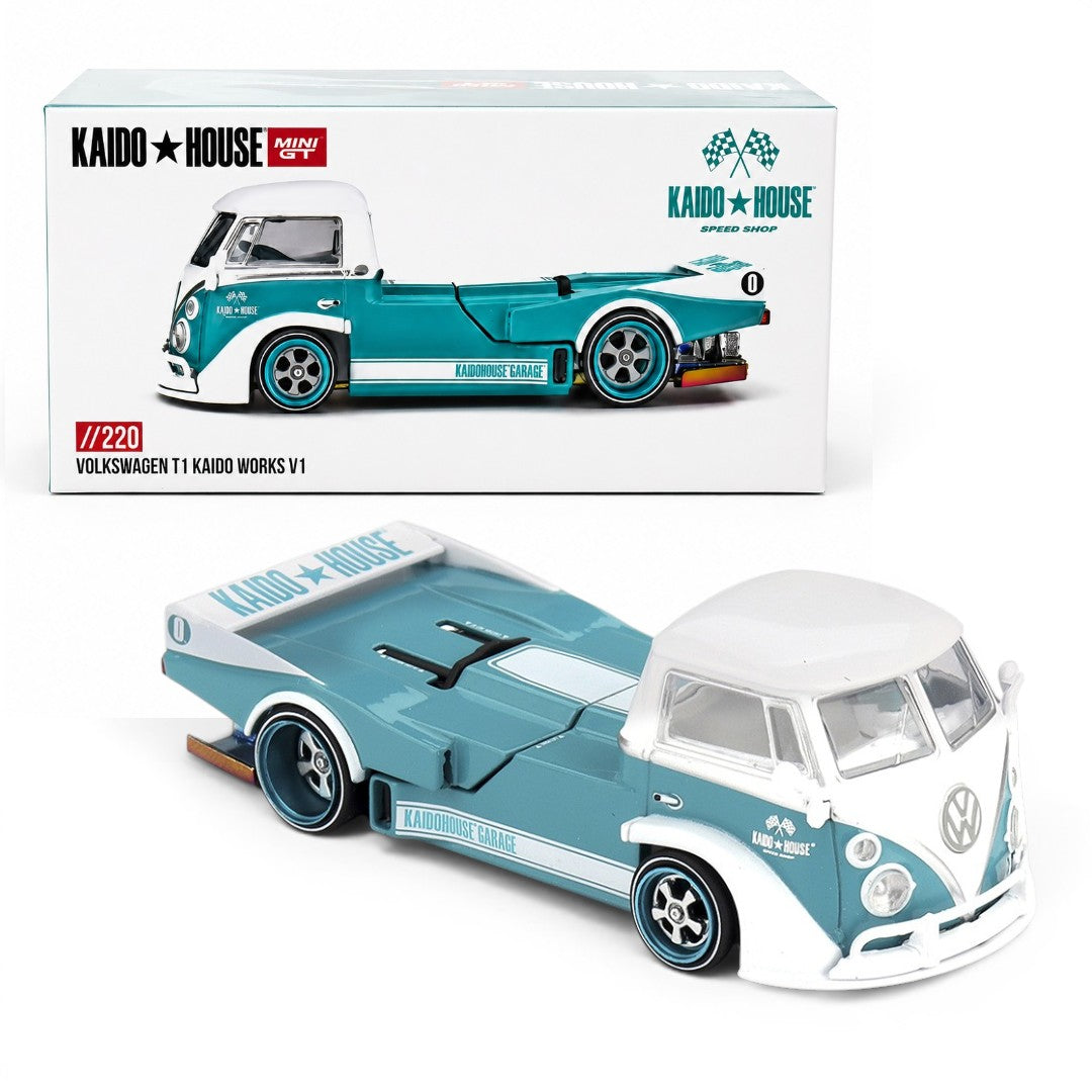 Kaido House x MINI GT 1:64 Volkswagen T1 Kaido Works V1 | KHMG220 | Collector Box | BGX