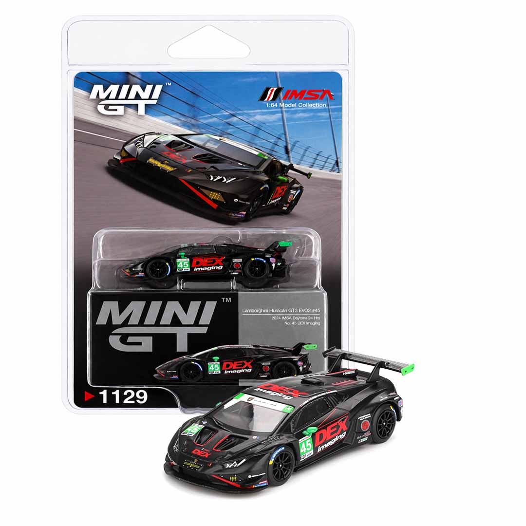 MINI GT 1:64 (Blister Pack) Lamborghini Huracán GT3 EVO2 #45 DEX