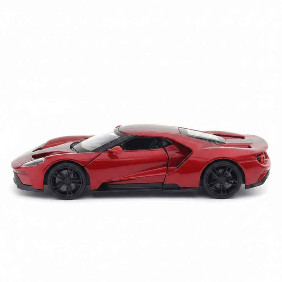 MSZ 1:24 Ford GT 2017 Red Die-Cast Model Car with Openable Doors