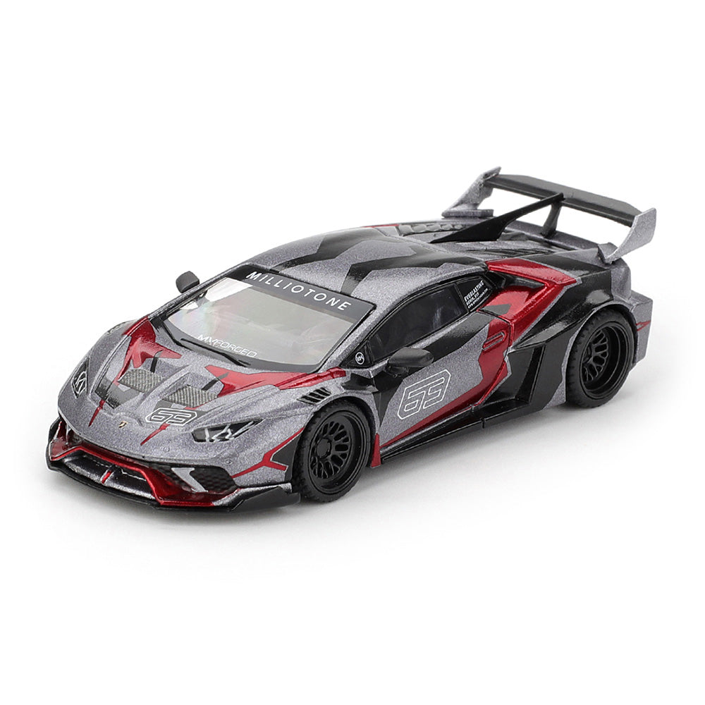 Mini GT 1:64 LB★WORKS Lamborghini Huracán GT Ronin Die-Cast Model Car | Premium Liberty Walk Collectible