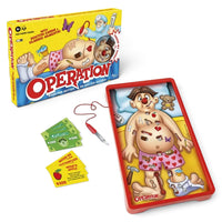 Hasbro Gaming Classic Operation Electronic Board Game | Skill & Fine Motor Activity Game for Kids & Family Game Night (Ages 6+)