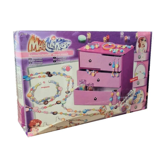 MagCliks 09788 Jewelry Box with Magnetic Jewelry for Kids - Jaiman Toys