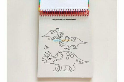 Magic Painting: Dinosaur World – Bring Prehistoric Giants to Life! (By Bookoli) - Jaiman Toys
