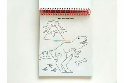 Magic Painting: Dinosaur World – Bring Prehistoric Giants to Life! (By Bookoli) - Jaiman Toys