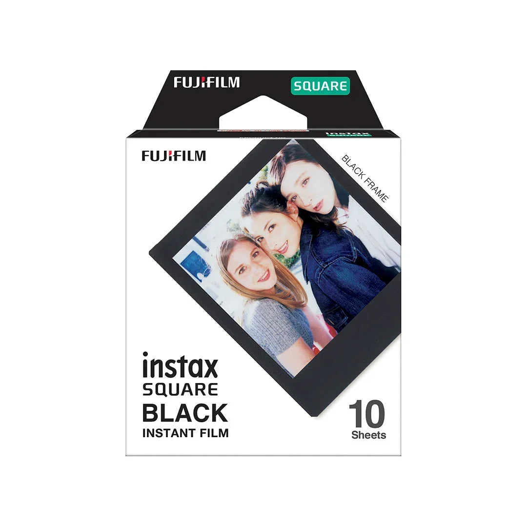 Instax Square Black Frame- 10 Films