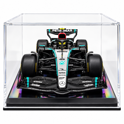 Bburago 1:24 Scale Mercedes-AMG F1 W15 E Performance Lewis Hamilton #44 Formula 1 Diecast Racing Car Model with Display Case