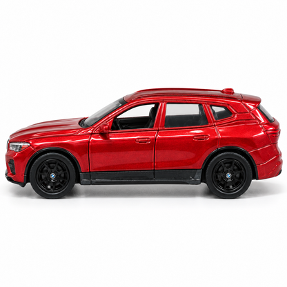 Welly 1:64 BMW X5 SUV Metallic Red Die-Cast Model Car