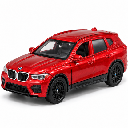 Welly 1:64 BMW X5 SUV Metallic Red Die-Cast Model Car
