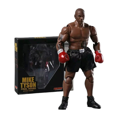 Mike Tyson with Tattoo Final Round 18 cm PVC Action Figure- Storm Collectibles Age 17+