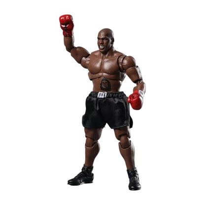 Mike Tyson with Tattoo Final Round 18 cm PVC Action Figure- Storm Collectibles Age 17+